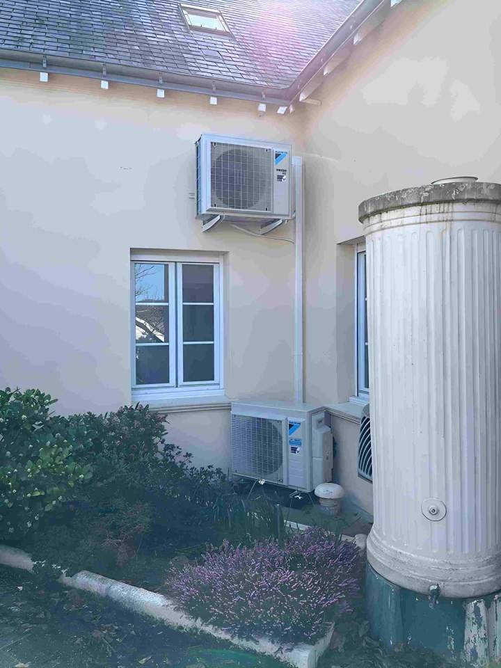 Installation pompe à chaleur pour maison Saché