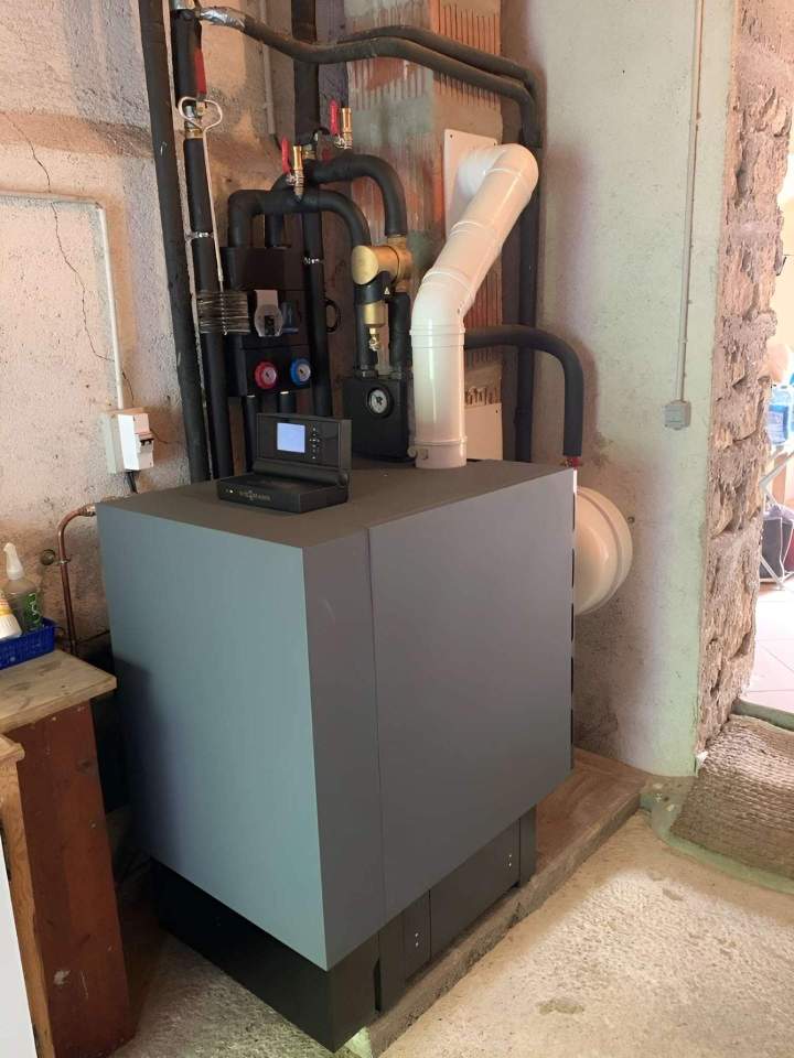 Installation chaudière fioul Saché