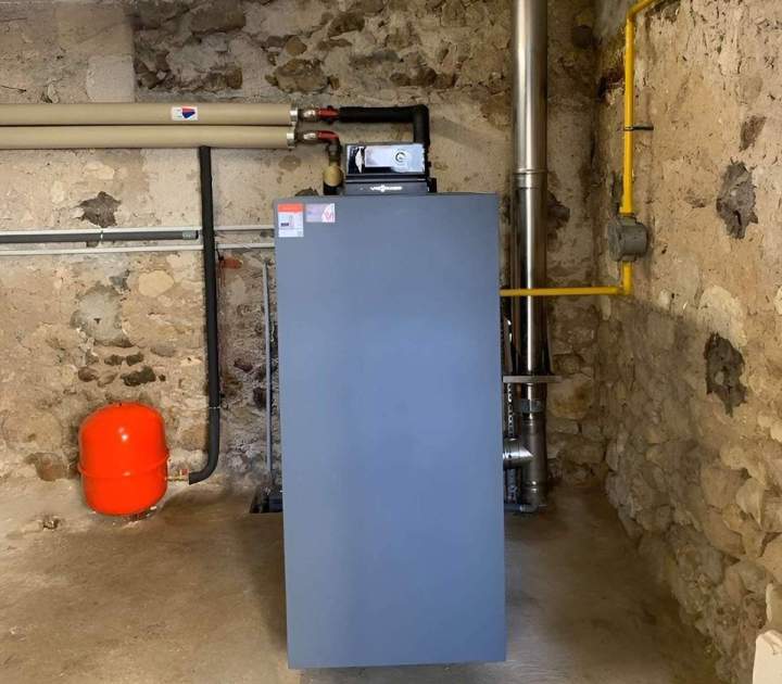 Entretien chaudière à granulés à Saché