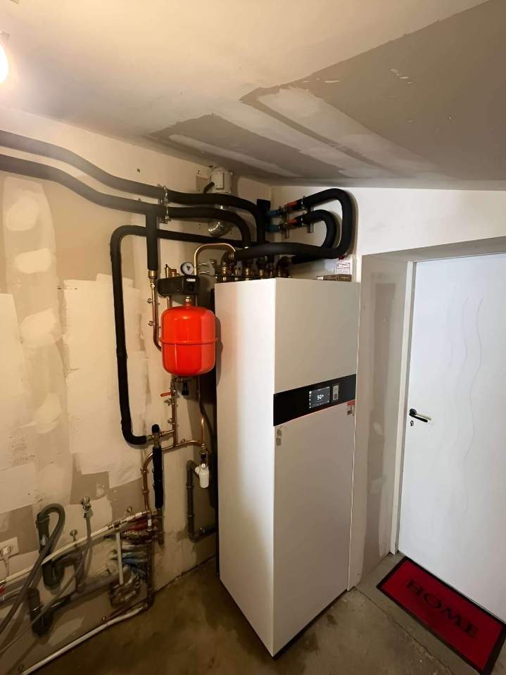 Installation pompe à chaleur air eau Saché