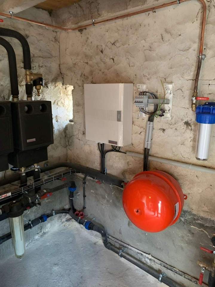 Mise en service pompe à chaleur eau eau Saché 